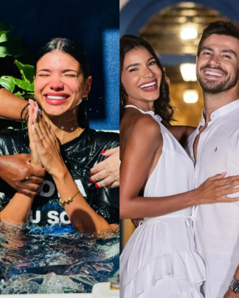 Jakelyne Oliveira se batiza em igreja evangélica: “Eis-me aqui, Senhor”