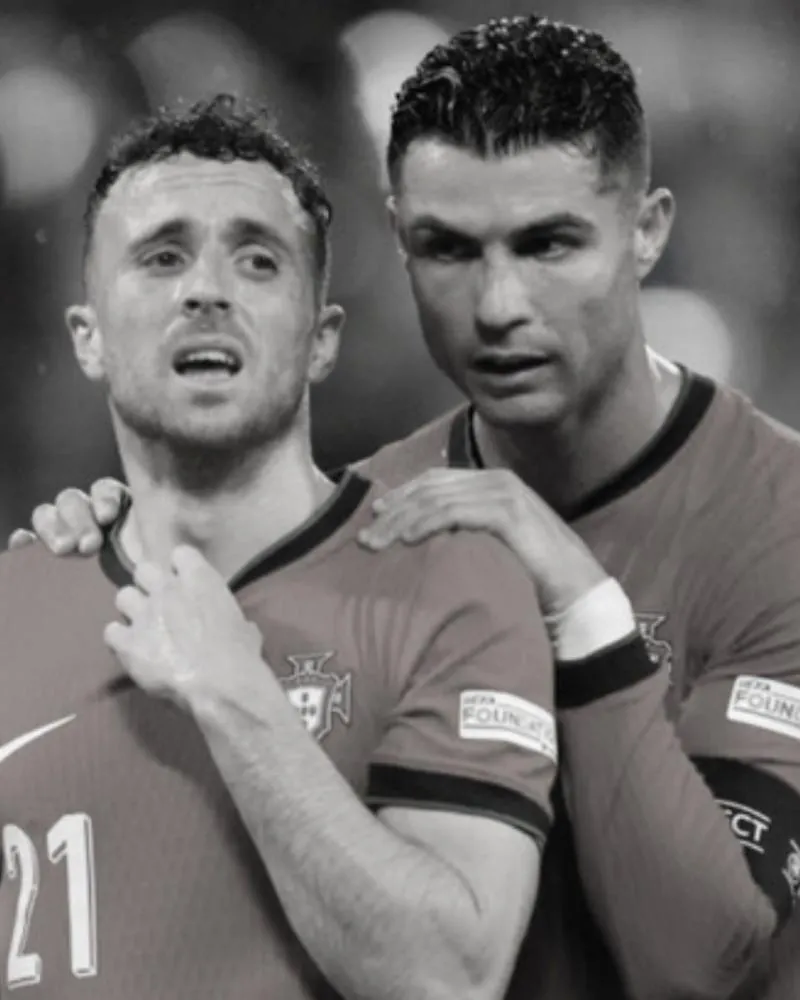 Cristiano Ronaldo lamenta morte do companheiro de seleção Diogo Jota: “Não faz sentido”