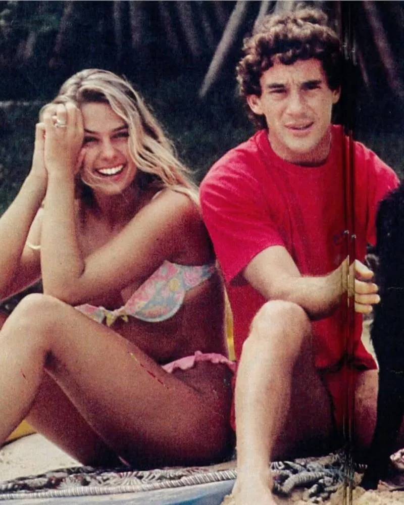 Adriane Galisteu celebra documentário sobre sua relação com Ayrton Senna: “Coisa mais linda do mundo”