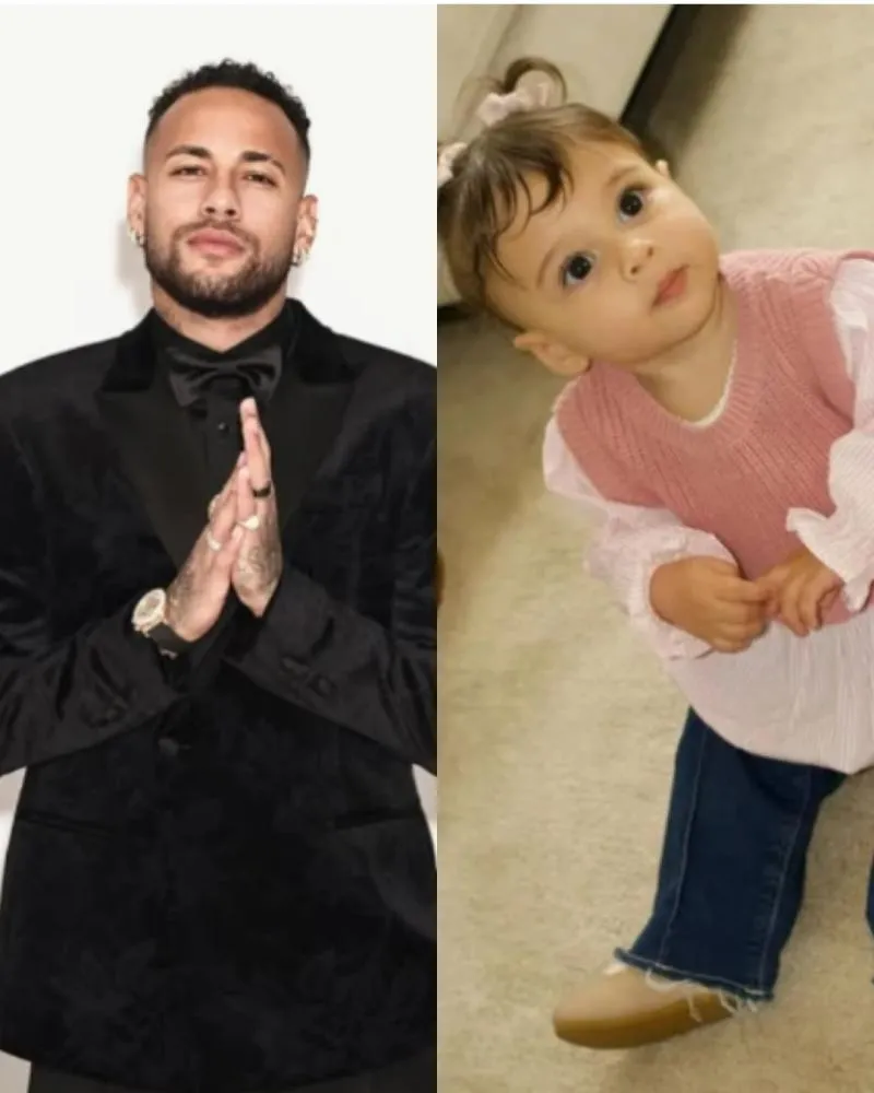 Neymar celebra o 1º aniversário de Helena com declaração: 'Sempre vou fazer o melhor para você'