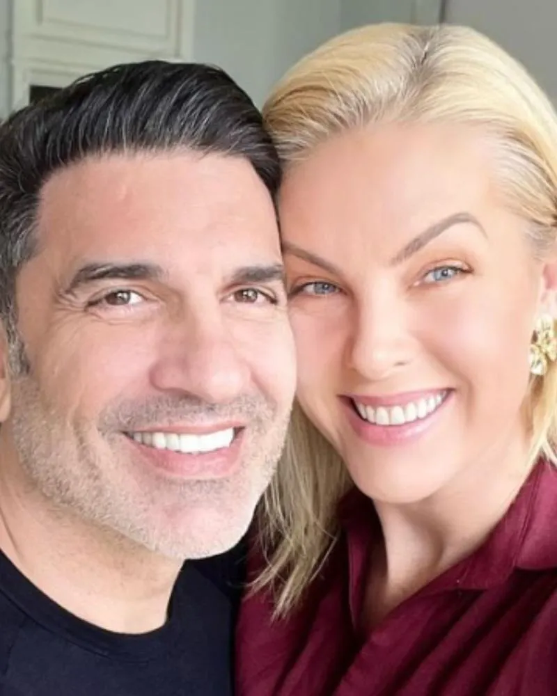 Ana Hickmann comemora alta antecipada de Edu Guedes: “Que alegria!”