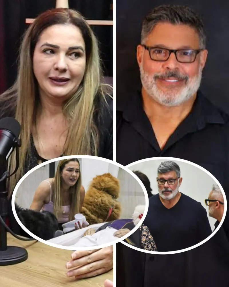 Ex-esposa de Nahim critica Alexandre Frota por fala sobre o cantor: “Quis biscoito na hora errada”