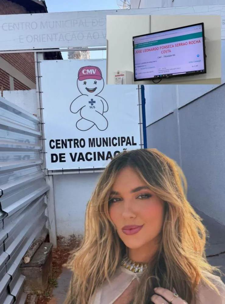Virginia Fonseca surpreende seguidores ao levar o filho José Leonardo para se vacinar no SUS