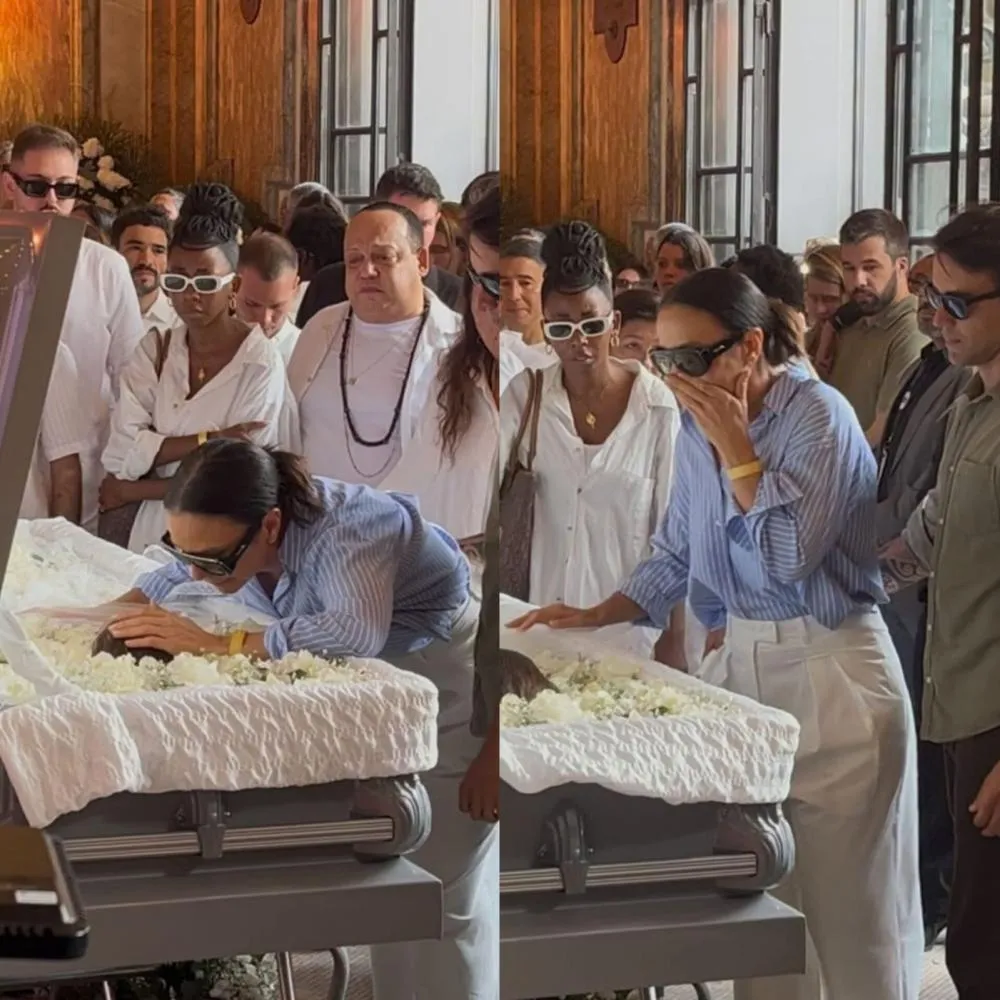 Aos prantos, Ivete Sangalo 'conversa' ao pé do ouvido de Preta Gil em despedida emocionante