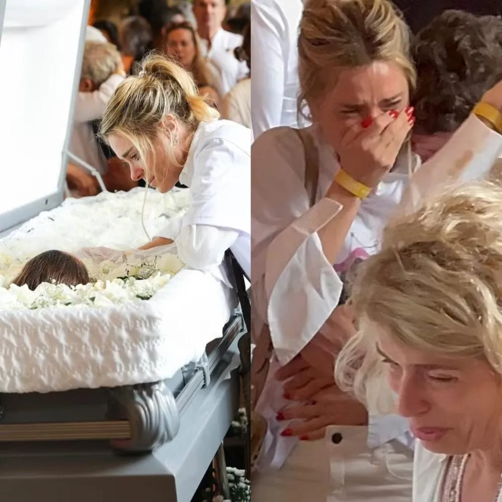 Amiga de longa data, Carolina Dieckmmann se debulha em lágrimas em despedida à Preta Gil