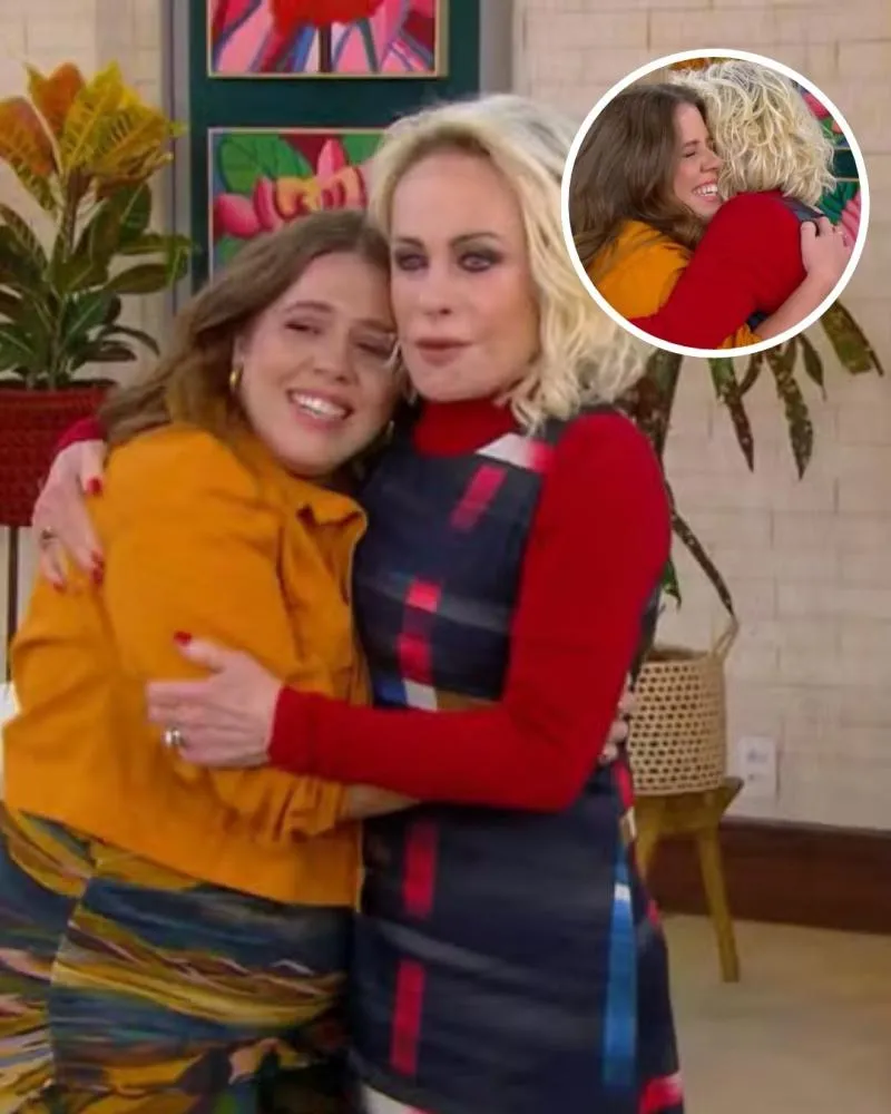 Ana Maria Braga se emociona com retorno de Tati Machado ao Mais Você