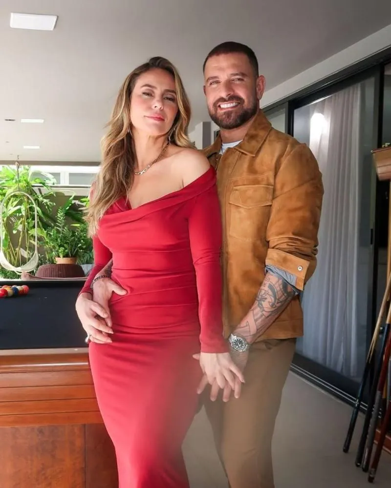 Paolla Oliveira mostra reação de Diogo Nogueira às cenas de Heleninha em 'Vale Tudo'; assista