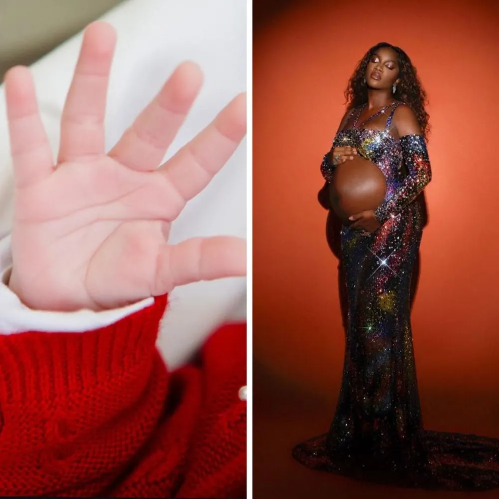 Iza publica foto de Nala, nascida no último domingo, e pequena recebe comentários de ódio: ‘Nasceu branca? Que mico’
