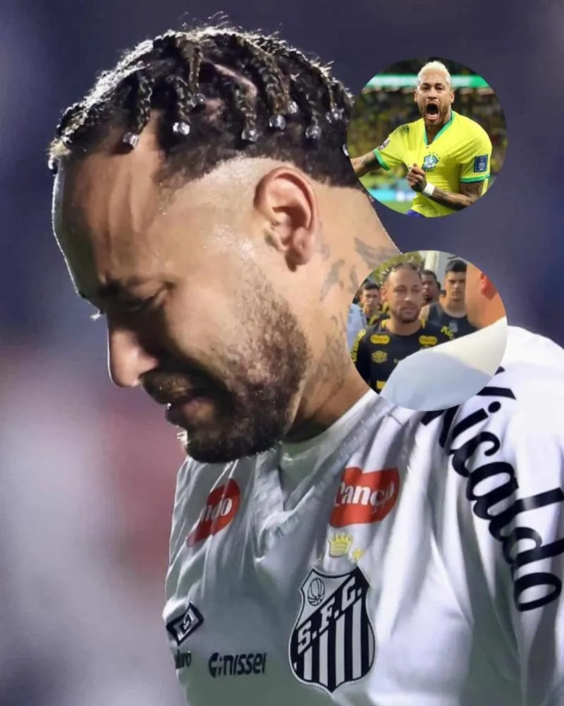 Em meio a possível retorno à Seleção, Neymar chora com derrota humilhante e sofre ameaças de torcedores do Santos
