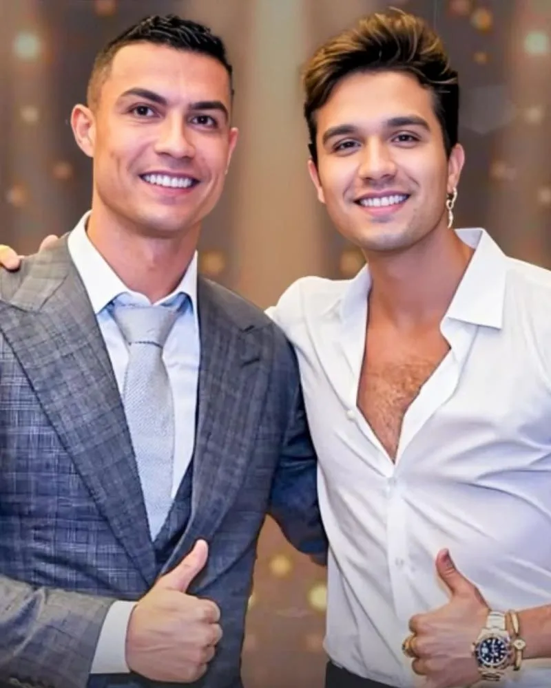 Cristiano Ronaldo transmitirá show de Luan Santana em seu canal no YouTube