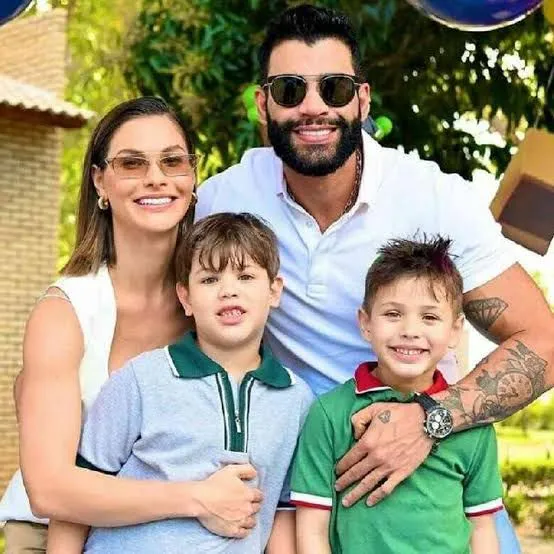 Gabriel e Samuel, filhos de Andressa Suita e Gusttavo Lima, criam canal no Youtube e orgulham os pais