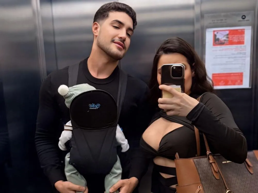 Ex de Rico Melquiades decide assumir paternidade do filho de Raissa Barbosa 