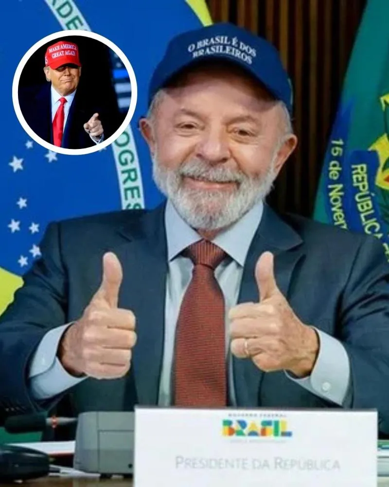 ‘Se o Trump quiser negociar, o Lulinha paz e amor está de volta’, diz Lula sobre o tarifaço