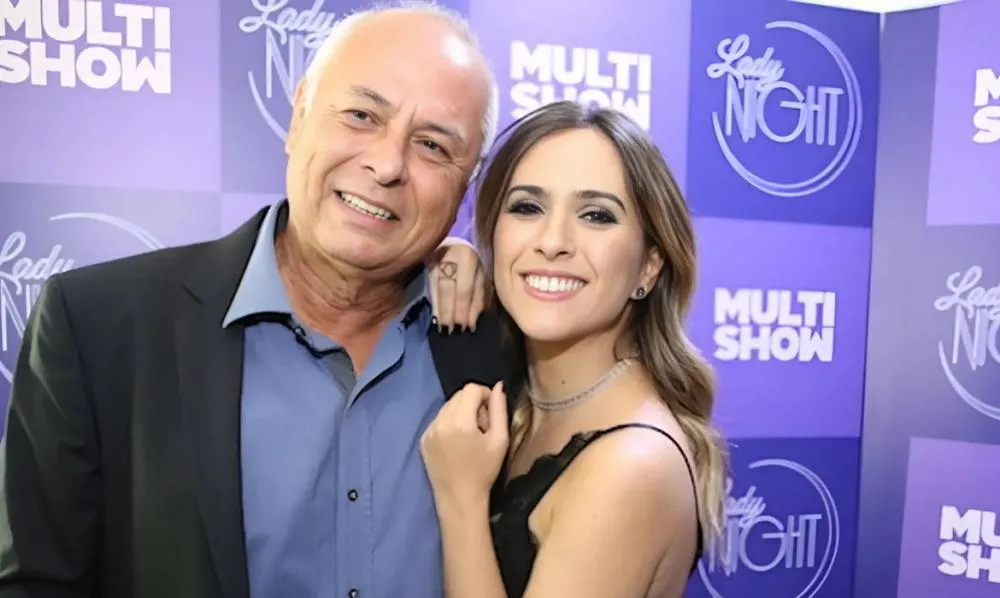 Tatá Werneck se emociona e revela que pai a ajudou a sair de relacionamento tóxico
