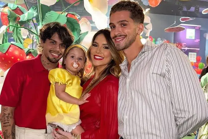 João Guilherme vai à festa de aniversário da sobrinha Maria Flor sem Bruna Marquezine e causa desconfiança na web: ‘Se acha superior a Virgínia’