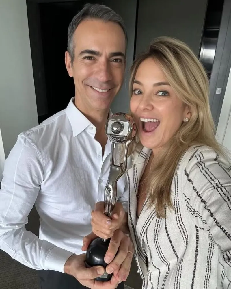 Ticiane Pinheiro celebra ida de César Tralli para o ‘Jornal Nacional’: “Sei de cada esforço”