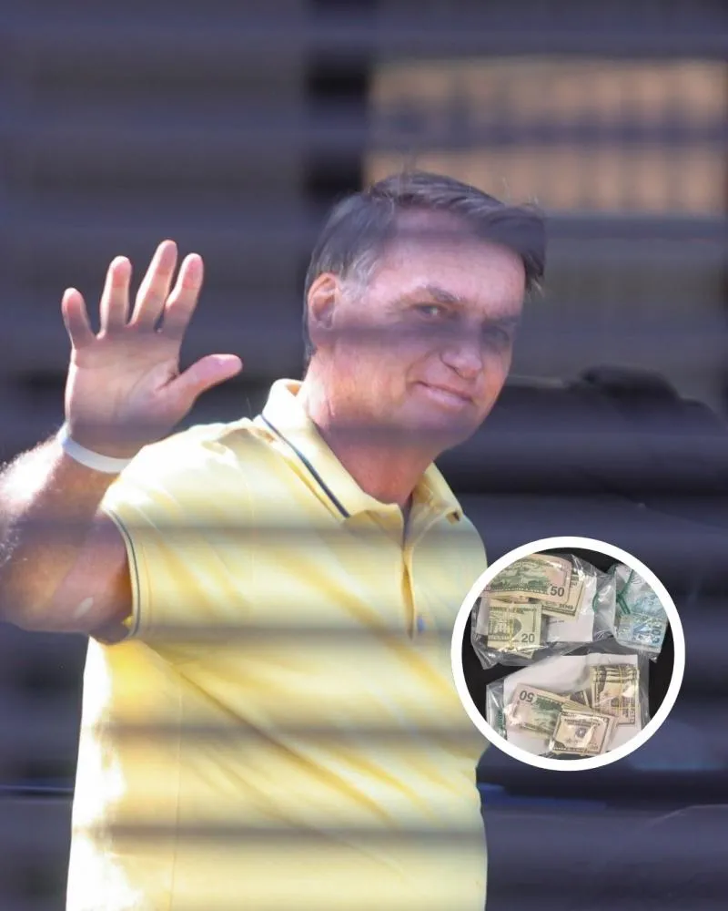 Saiba o que a PF fez com os US$ 14 mil apreendidos na casa de Bolsonaro
