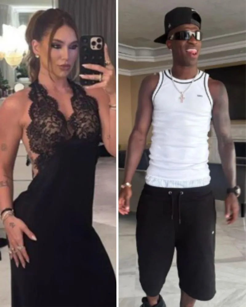 Vini Jr. esquenta rumores e posta foto na mansão alugada por Virginia Fonseca na Espanha
