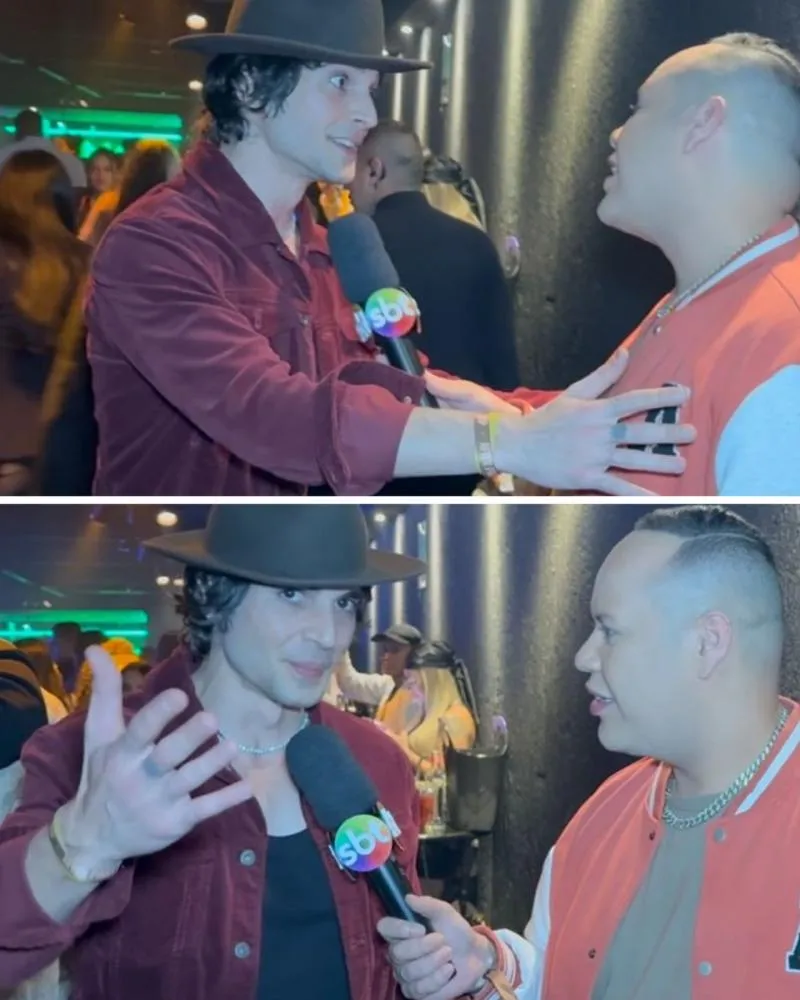 Veja o momento em que Fiuk se irrita e ignora repórter do SBT