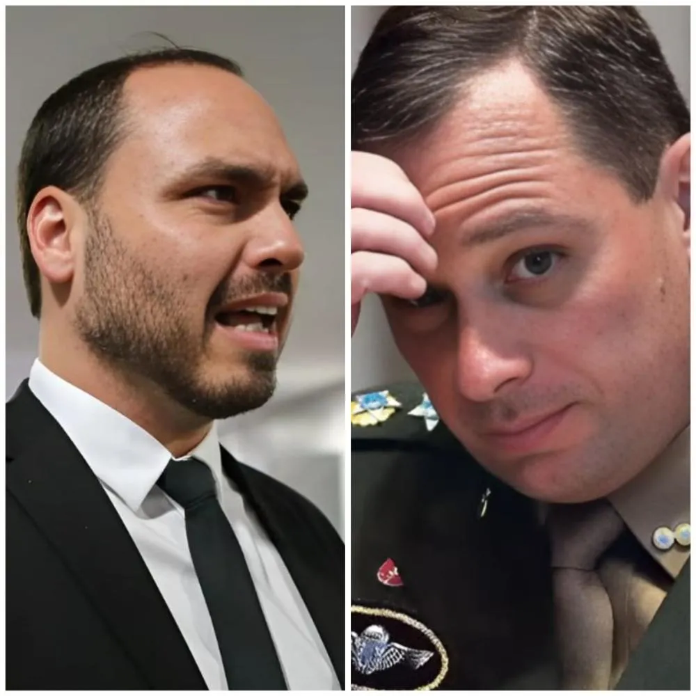 “Parabéns pelo que fez”: Carlos Bolsonaro culpa Mauro Cid pela condenação do pai