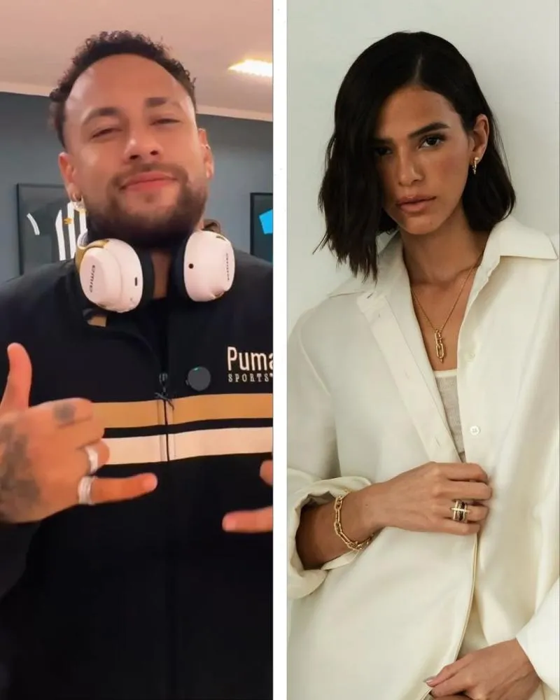 Neymar curte publicação com Bruna Marquezine e movimenta a internet