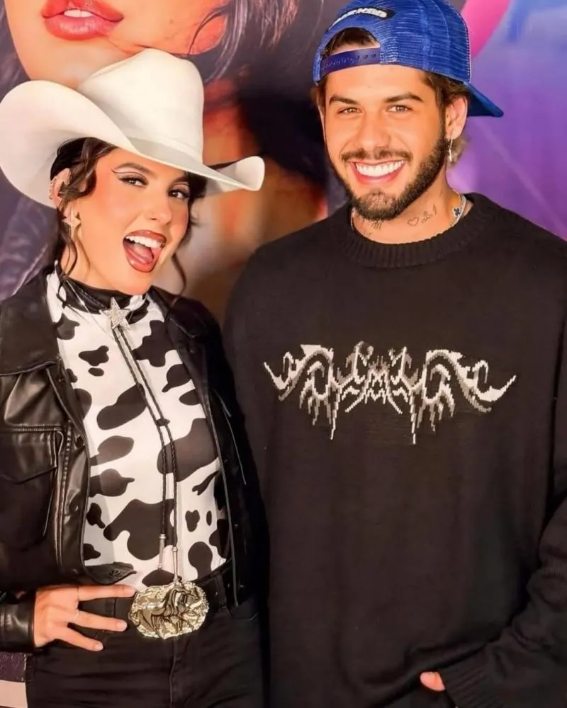Posts sincronizados alimentam rumores de romance entre Zé Filipe e Ana Castela