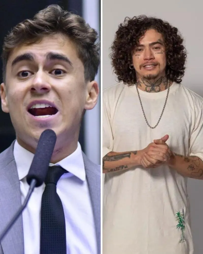 Whindersson minimiza discussão com Nikolas Ferreira, mas dispara: “Ele tem ideias tortas”