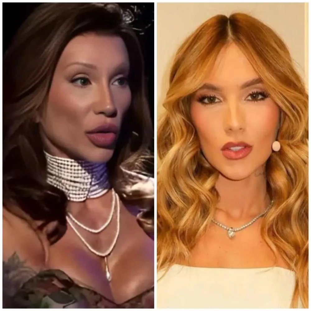 Maya Massafera conta que ficou morena para não ser confundida com Virgínia em festa e web reage