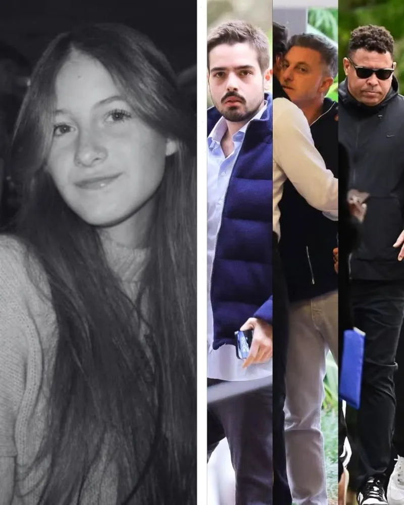 Clima de luto: Velório de Anne Marie reúne Huck, Ronaldo e ex-padrasto João Silva em SP