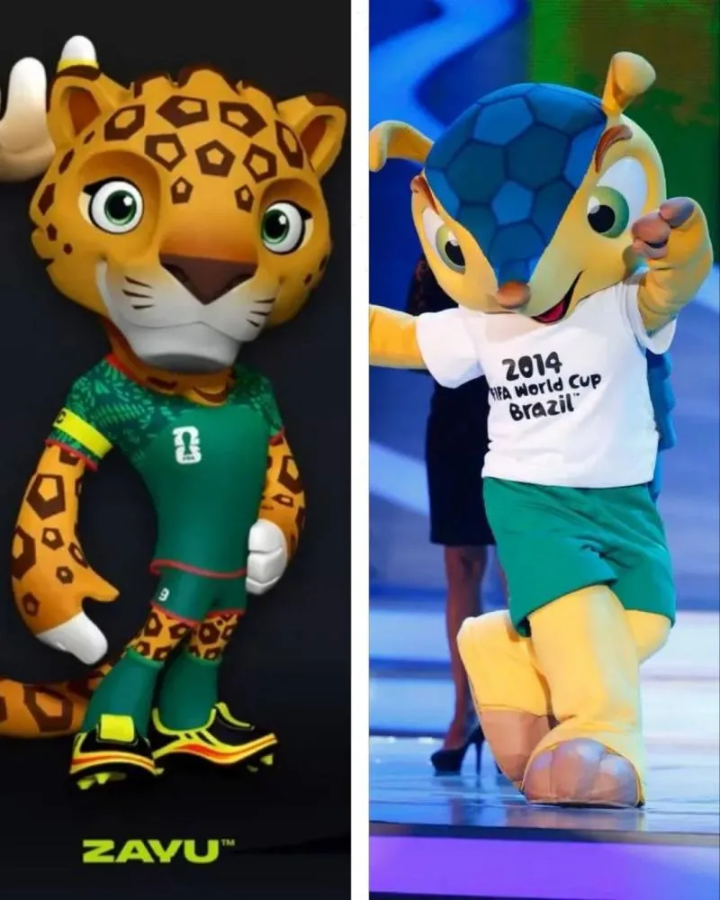 Fifa divulga visual dos mascotes da Copa do Mundo de 2026 e brasileiros comparam com 2014: “Nunca serão”