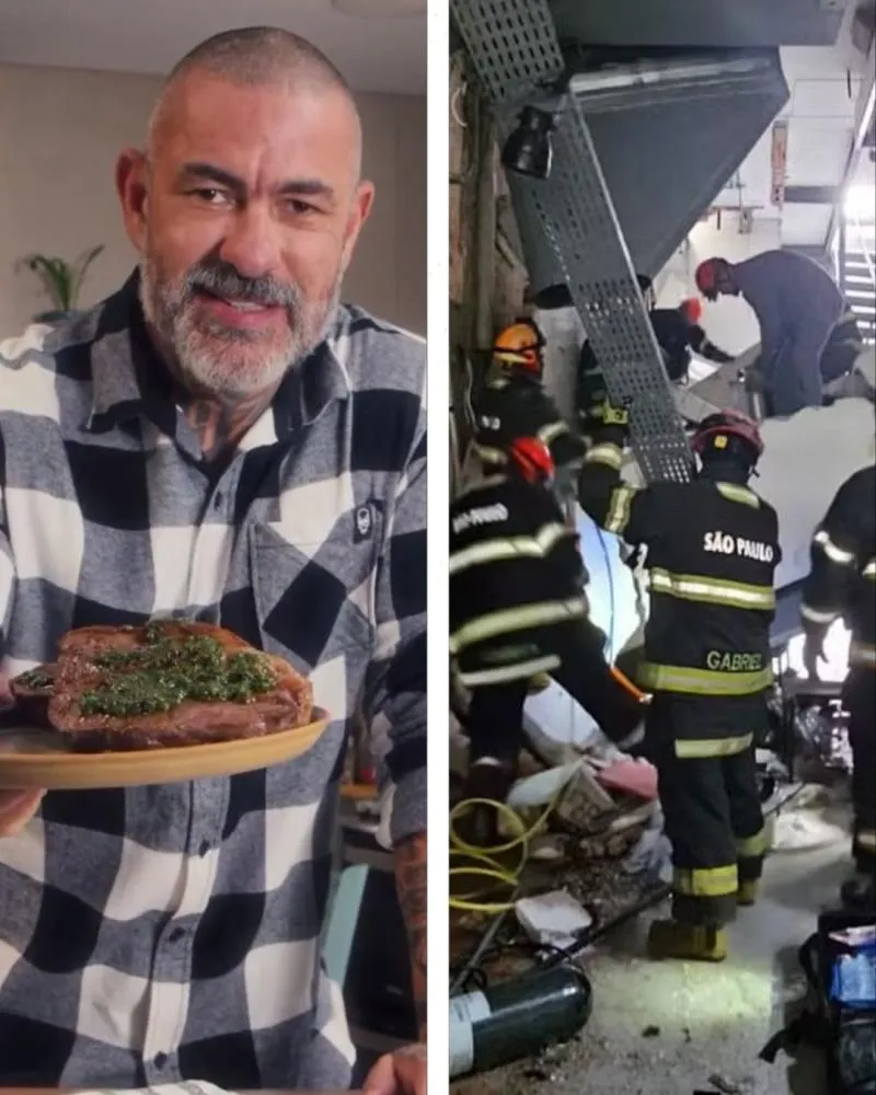 Explosão atinge restaurante ligado a Henrique Fogaça em São Paulo; teto desaba e deixa feridos