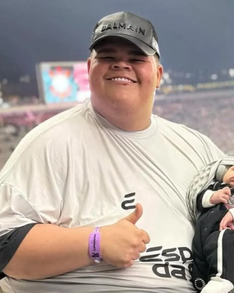 Após perder 115 kg, Gordão da XJ choca seguidores ao exibir novo físico sem camisa