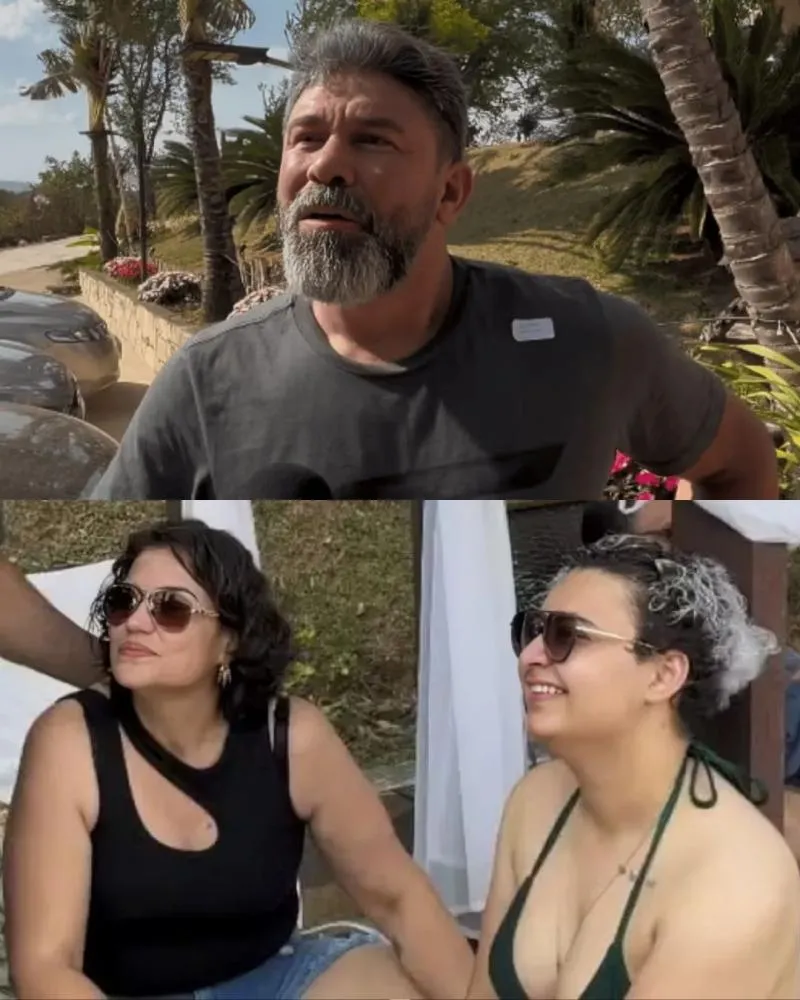 Ex-padre viraliza após abandonar celibato para viver trisal com esposa e nova parceira