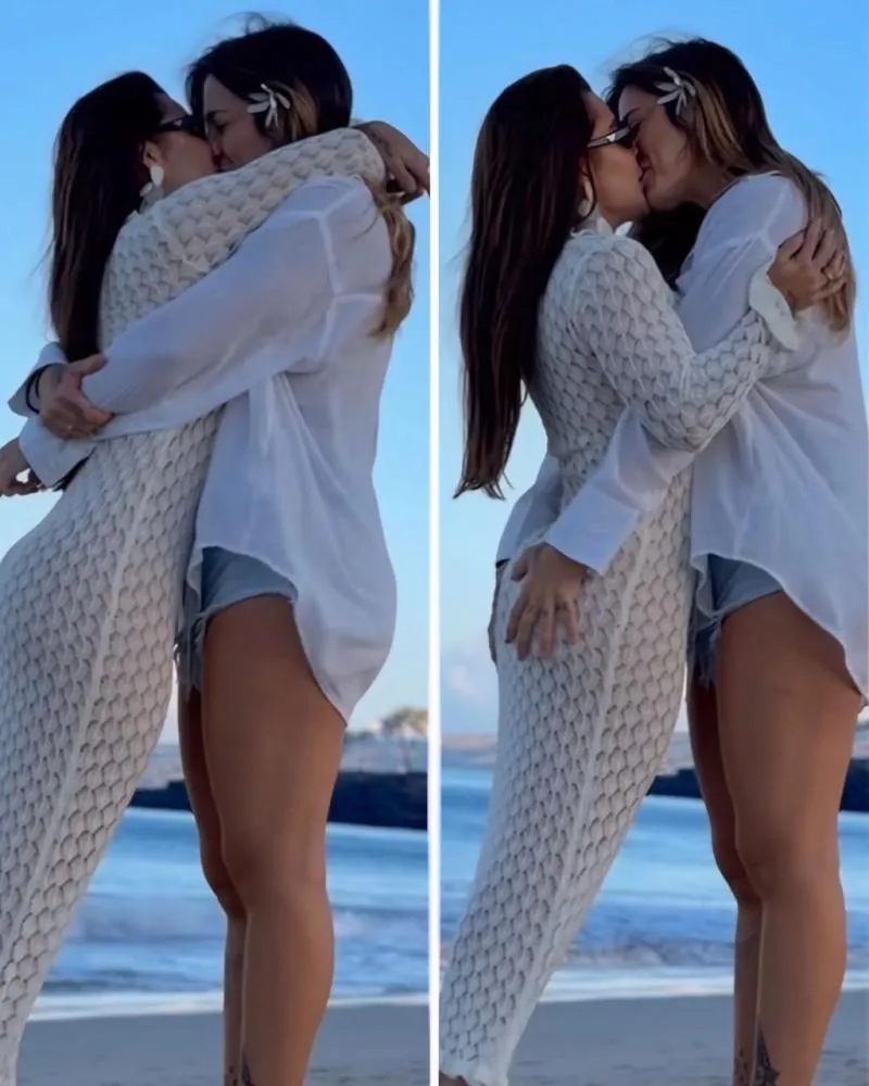 Cantora e noiva viram alvo de comentários homofóbicos nas redes sociais 