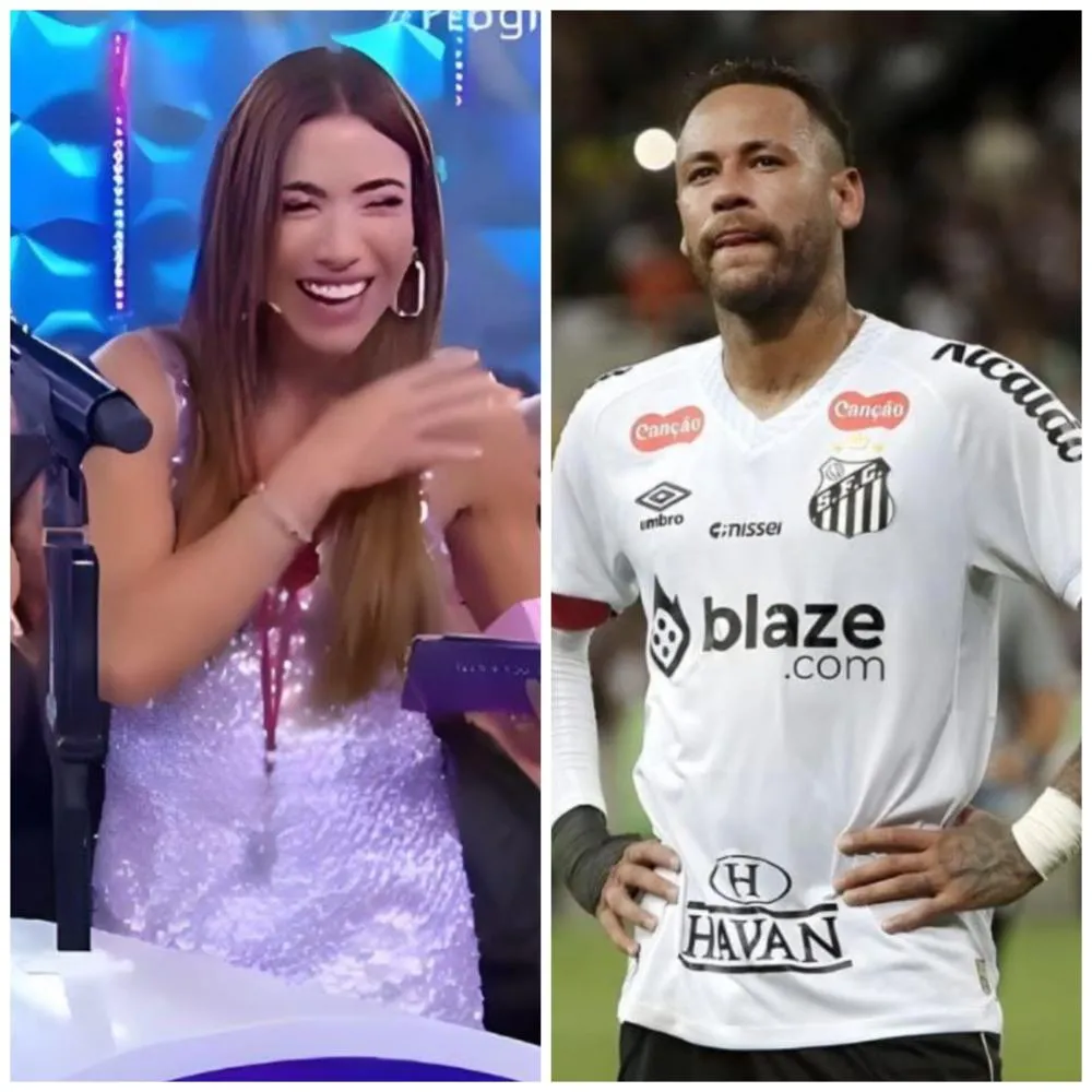 Patrícia Abravanel viraliza na web ao 'brincar' com Neymar em programa: “O trabalho dele é cair”