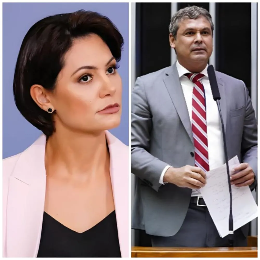 Lider do PT apresenta denúncia contra Michelle Bolsonaro na PGR