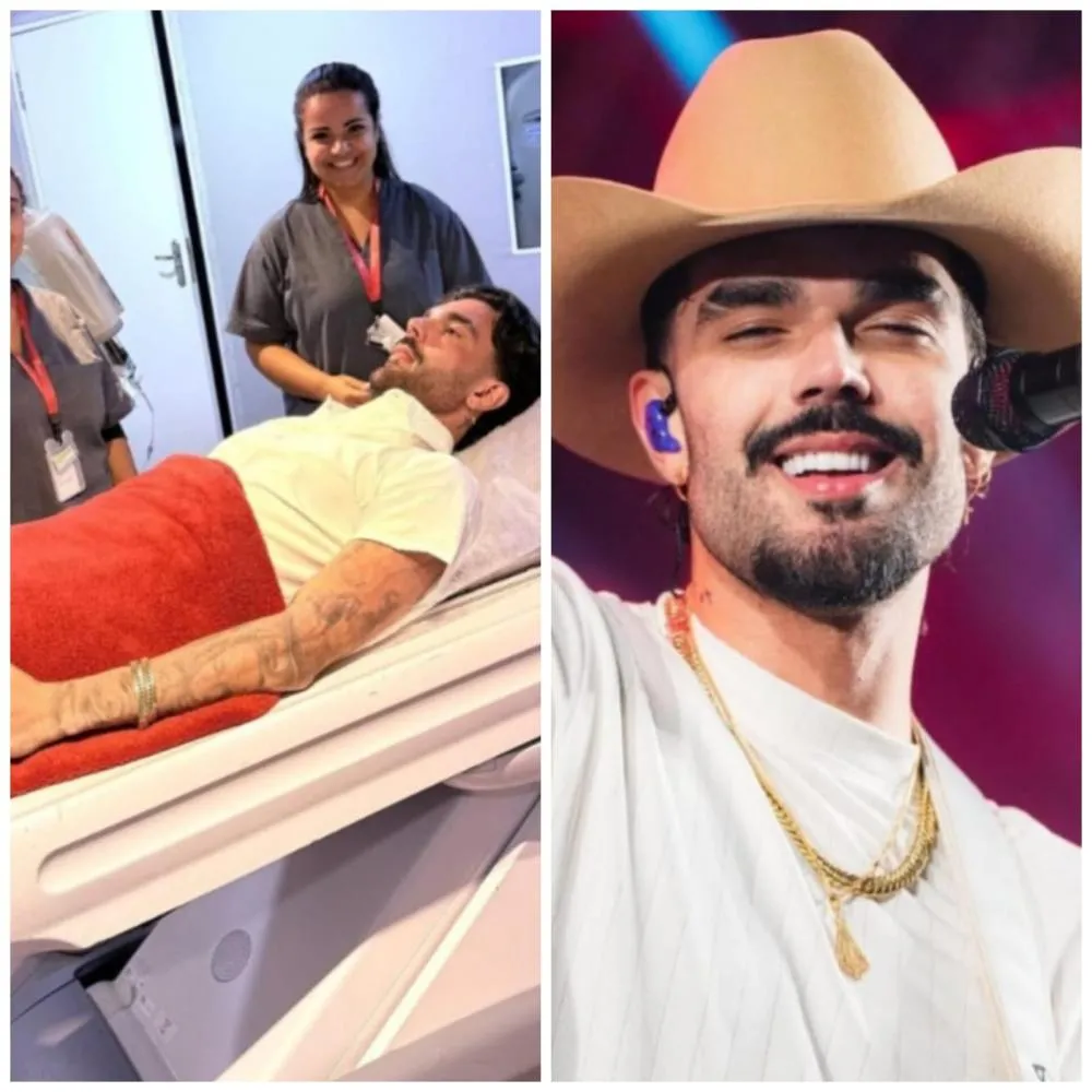 Luan Pereira é novamente internado ao descobrir 10 pedras nos rins: “Maior dor da vida”