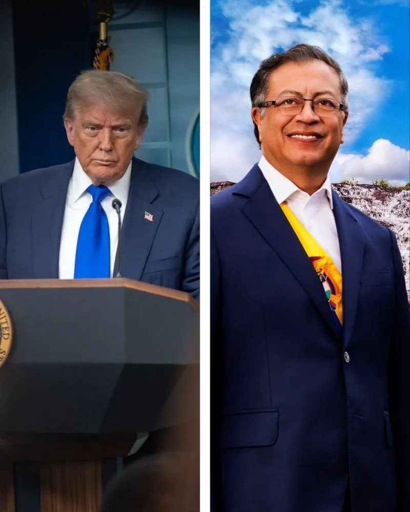 Trump corta ajuda à Colômbia e chama presidente do país sulamericano de “líder do tráfico de drogas”
