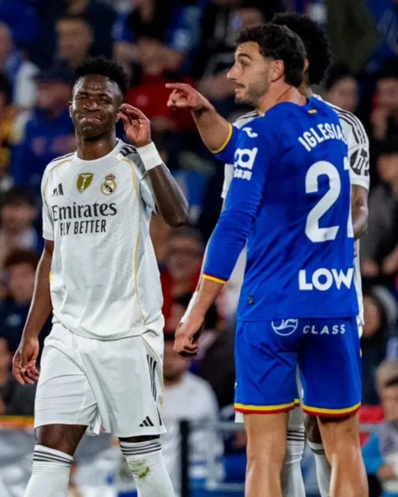 Vini Jr. sofre provocação de jogador rival na Espanha: “Todo mundo te odeia”