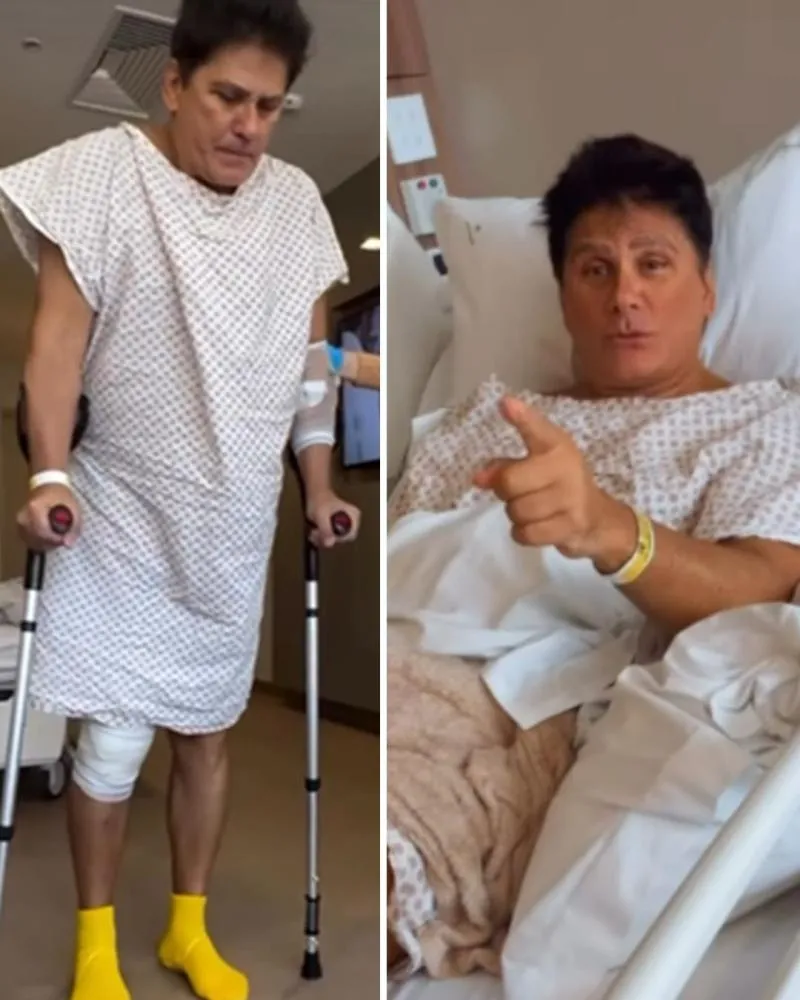 César Filho passa por nova cirurgia no joelho e mostra evolução na recuperação