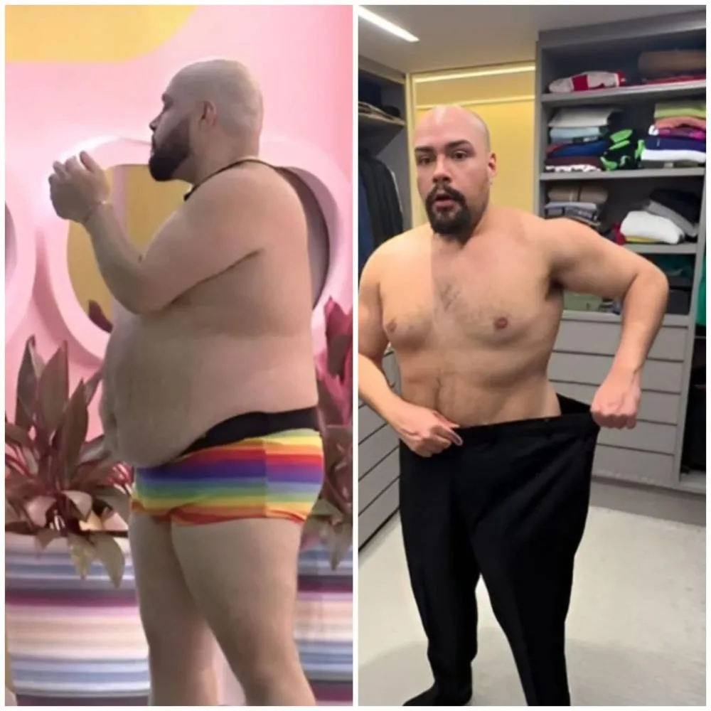 Tiago Abravanel quebra silêncio e revela motivo que o fez perder 23kg em menos de 6 meses | Qual sua nota para a transformação?