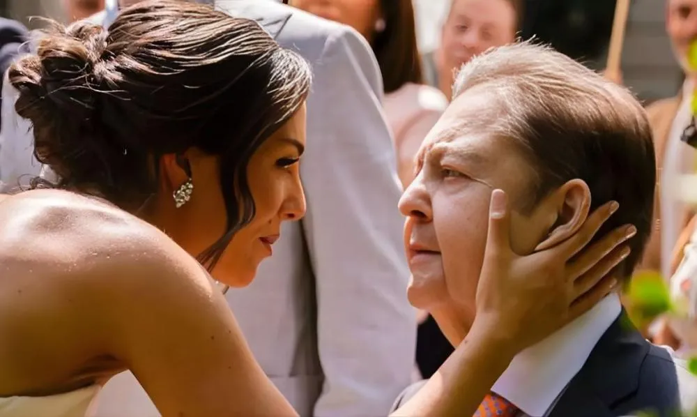 Pela primeira vez, filha de Faustão descreve presença do pai em casamento: “Emocionante para todo mundo”