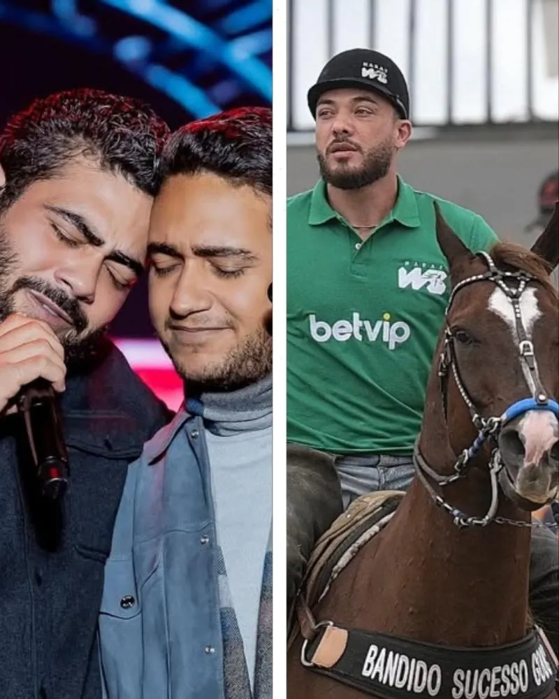 Em leilão de cavalos, Henrique e Juliano compram éguas de Wesley Safadão por R$ 7 milhões