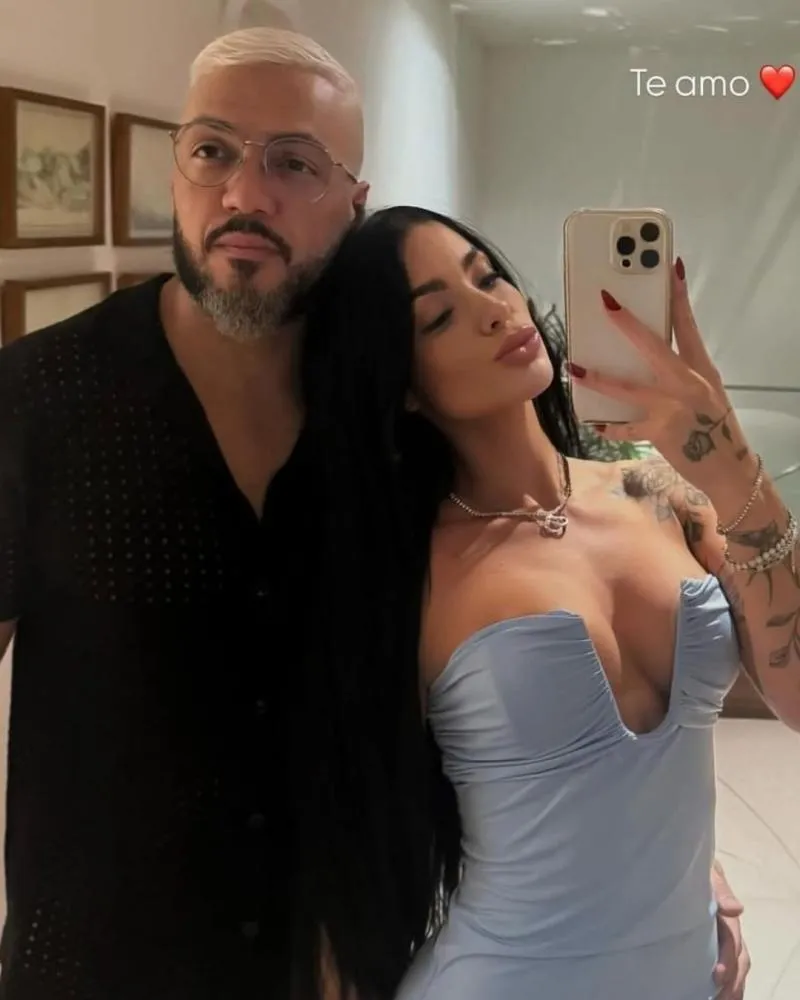 Belo é visto com 'loira misteriosa' e equipe da atual namorada se pronuncia: “A mulher mencionada é...”
