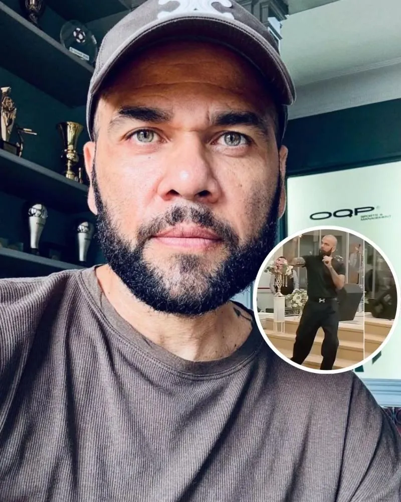Você acredita nessa mudança? Daniel Alves surge pregando em igreja na Espanha após deixar a prisão