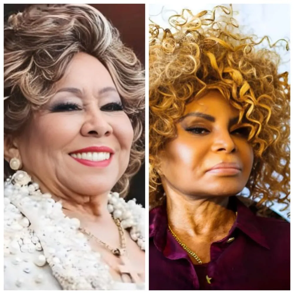  Alcione reage após ser confundida com Elza Soares. Acham elas parecidas?