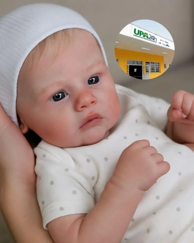 Jovem leva bebê reborn “com gripe” para UPA e unidade nega atendimento; qual seria sua reação?