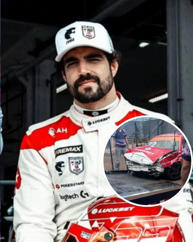 Caio Castro sofre acidente em treino de corrida no Paraná