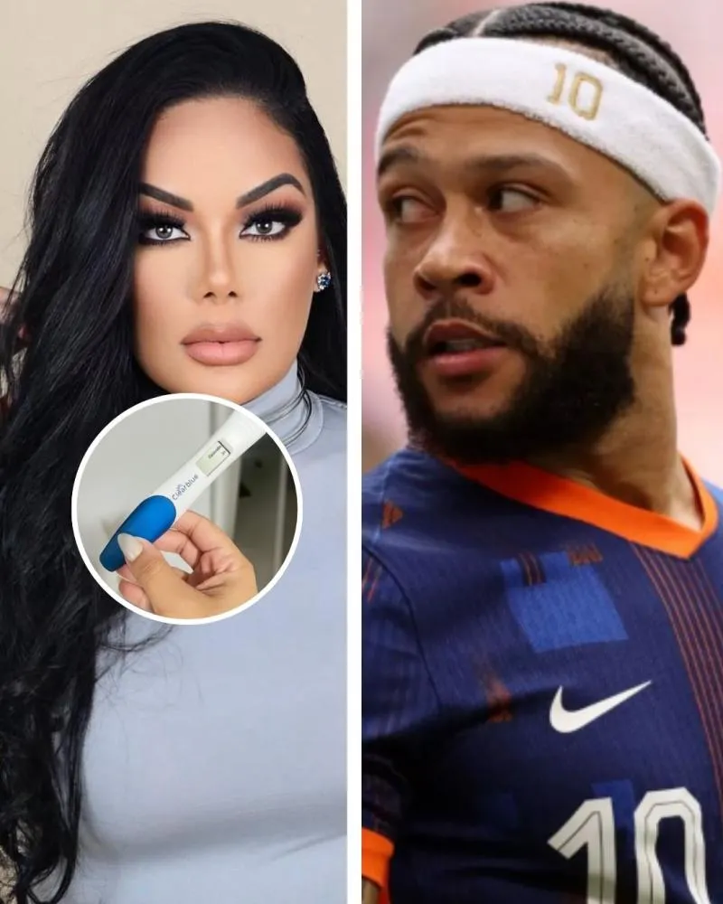 Fotos de Depay com jornalista grávida vazam em meio a polêmica sobre silêncio do jogador; confira
