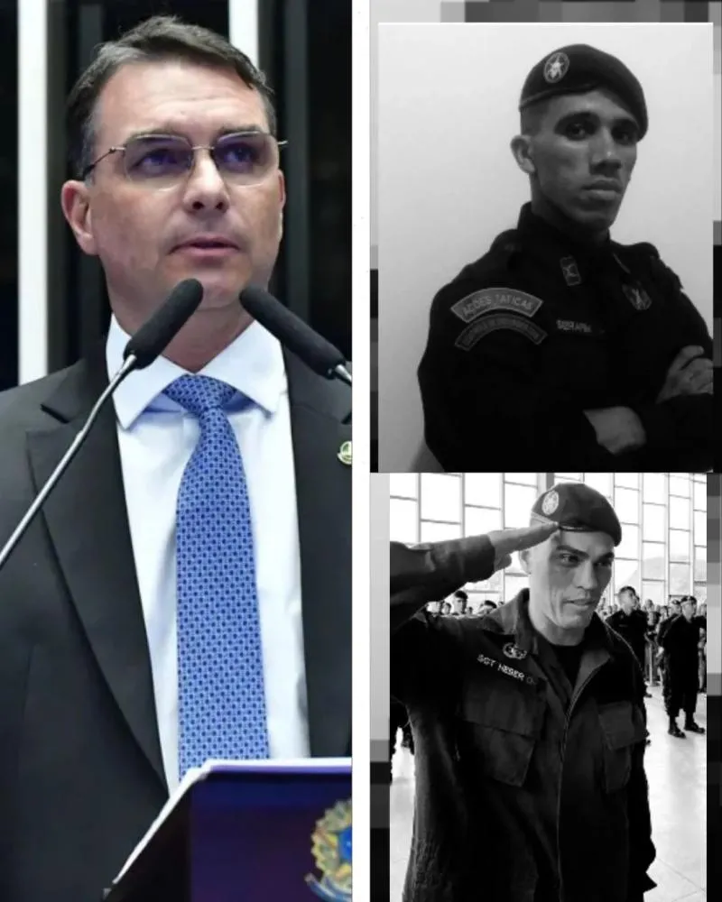 Flávio Bolsonaro arrecada mais de R$ 1 milhão para famílias de policiais mortos em megaoperação no Rio